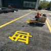 蘇州畫(huà)消防車(chē)道標(biāo)線要求，昆山廠區(qū)消防黃線價(jià)格太倉(cāng)馬路畫(huà)線價(jià)格